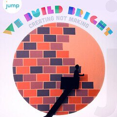 Album art for the POP album We Build Bright