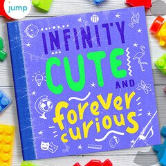 Album art for the KIDS album Infinity Cute and Forever Curious