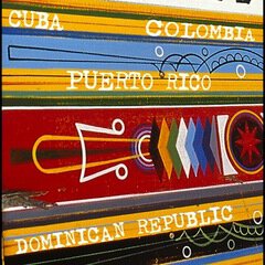 Album art for the LATIN album Cuba, Colombia, Puerto Rico, Dominican Republic