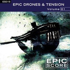 Album art for the  album Epic Drones & Tension Vol. 1