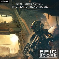 Album art for the SCORE album Epic Hybrid Action: The Hard Road Home