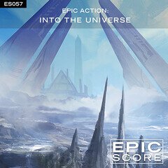 Album art for the SCORE album Epic Action: Into the Universe