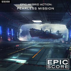 Album art for the SCORE album Epic Hybrid Action: Fearless Mission