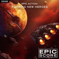 Album art for the SCORE album Epic Action: Forging New Heroes