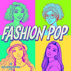 Album art for the POP album Fashion Pop
