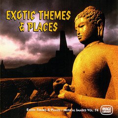 Album art for the WORLD album Exotic Themes and Places