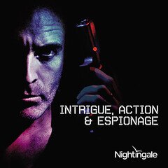 Album art for the EDM album Intrigue, Action & Espionage