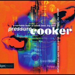 Album art for the EDM album Pressure Cooker