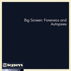 Album art for the SCORE album Big Screen: Forensics and Autopsies