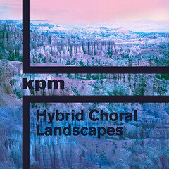 Album art for the SCORE album Hybrid Choral Landscapes