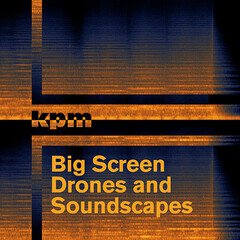 Album art for the SCORE album Big Screen: Drones and Soundscapes