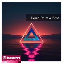 Album art for the EDM album LIQUID DRUM & BASS