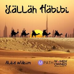 Album art for the FOLK album Yallah Habibi: Music of the Middle East