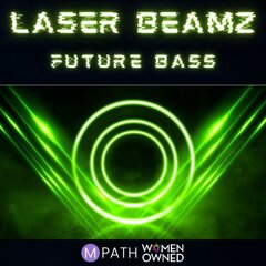 Album art for the EDM album LASER BEAMZ: FUTURE BASS