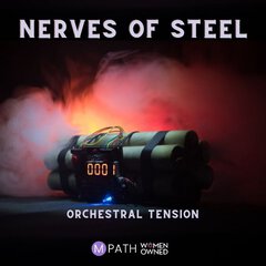 Album art for the SCORE album NERVES OF STEEL: ORCHESTRAL TENSION