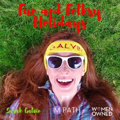 Album art for the HOLIDAY album FUN AND FOLKSY HOLIDAYS: OLD-FASHIONED CHARM WITH MODERN ECCLECTIC FLAIR