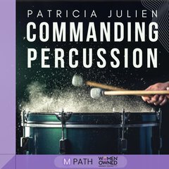 Album art for the SCORE album COMMANDING PERCUSSION