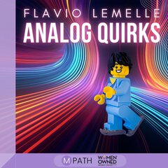 Album art for the ELECTRONICA album ANALOG QUIRKS: RETRO SYNTHS