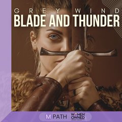 Album art for the SCORE album BLADE AND THUNDER: HYBRID ORCHESTRAL WARFARE