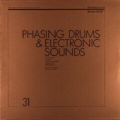 Album art for the SCORE album Phasing Drums & Electronic Sounds