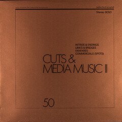 Album art for the EASY LISTENING album Cuts & Media Music II