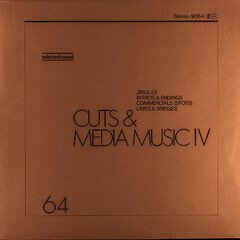 Album art for the EASY LISTENING album Cuts & Media Music IV