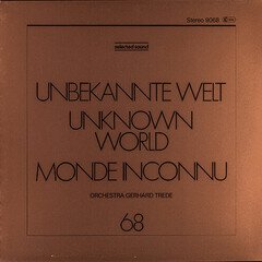 Album art for the ELECTRONICA album Unbekannte Welt = Unknown World