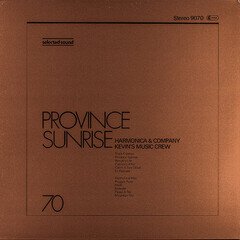 Album art for the EASY LISTENING album Province Sunrise