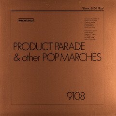 Album art for the DRUMLINE album Product Parade & Other Pop Marches