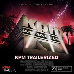 Album art for the SCORE album KPM Trailerized