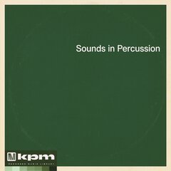 Album art for the SCORE album Sounds in Percussion