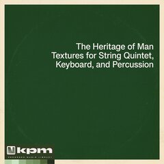 Album art for the SCORE album The Heritage of Man / Textures for String Quintet, Keyboard, and Percussion