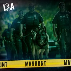 Album art for the SCORE album MANHUNT