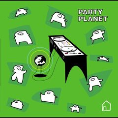 Album art for the EDM album Party Planet
