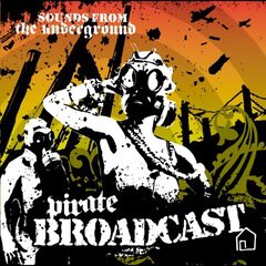 Album art for the EDM album Pirate Broadcast