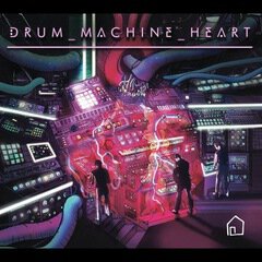 Album art for the EDM album Drum Machine Heart