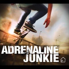 Album art for the EDM album Adrenaline Junkie