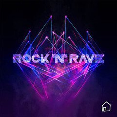 Album art for the EDM album Rock 'n' Rave