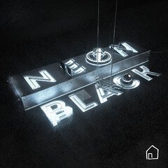 Album art for the ELECTRONICA album Neon Black