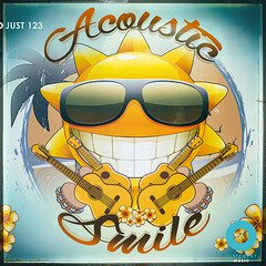 Album art for the POP album Acoustic Smile