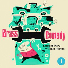 Album art for the JAZZ album Brass Comedy