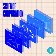 Album art for the EDM album SCIENCE CORPORATION