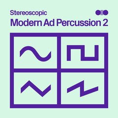 Album art for the  album Modern Ad Percussion 2
