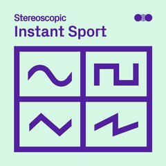 Album art for the EDM album INSTANT SPORT