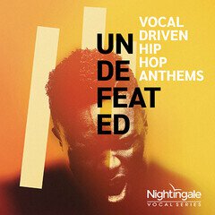 Album art for the HIP HOP album Undefeated: Vocal-Driven Hip-Hop Anthems