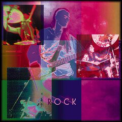 Album art for the ROCK album Rock