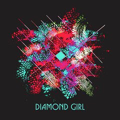 Album art for the R&B album Diamond Girl