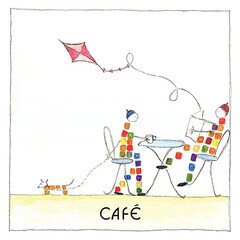 Album art for the  album Café
