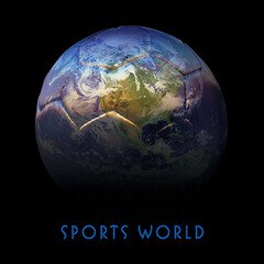 Album art for the WORLD album Sports World