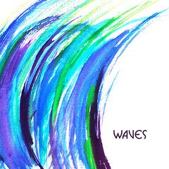 Album art for the ELECTRONICA album Waves